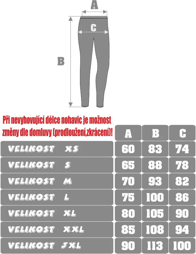 Elastische Hose - Damen